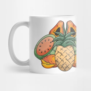 Tropical Fruit Party Mug